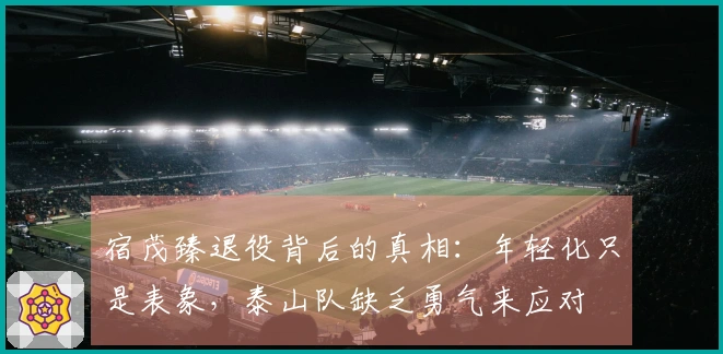 宿茂臻退役背后的真相：年轻化只是表象，泰山队缺乏勇气来应对